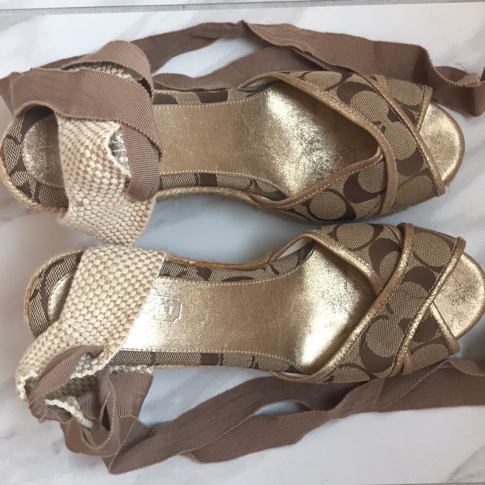 Coach Espadrilles Size 9